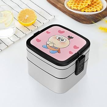 Amazon | コロ助 ランチボックス 弁当箱 2段 スプーン付き
